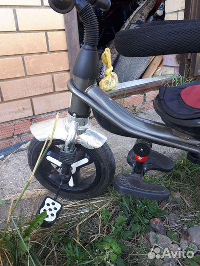 Велосипед коляска с ручкой