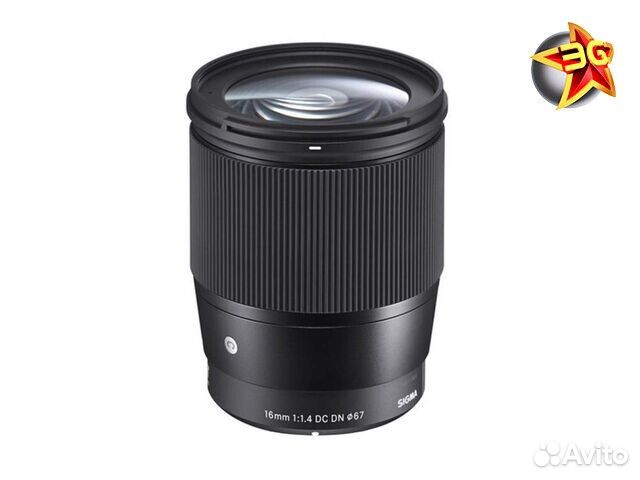 Объектив Sigma AF 16mm f/1.4 DC DN Contemporary So
