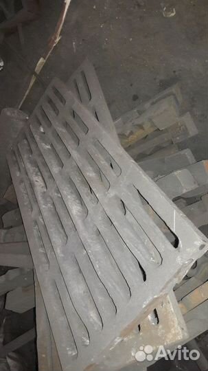 Чугунные колосники, решётки, плиты для казана