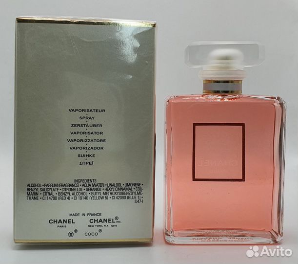 Парфюмерная вода chanel coco mademoiselle 100 мл