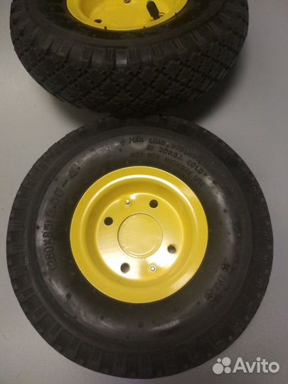 4 пневмоколеса для тележки Walzmatic