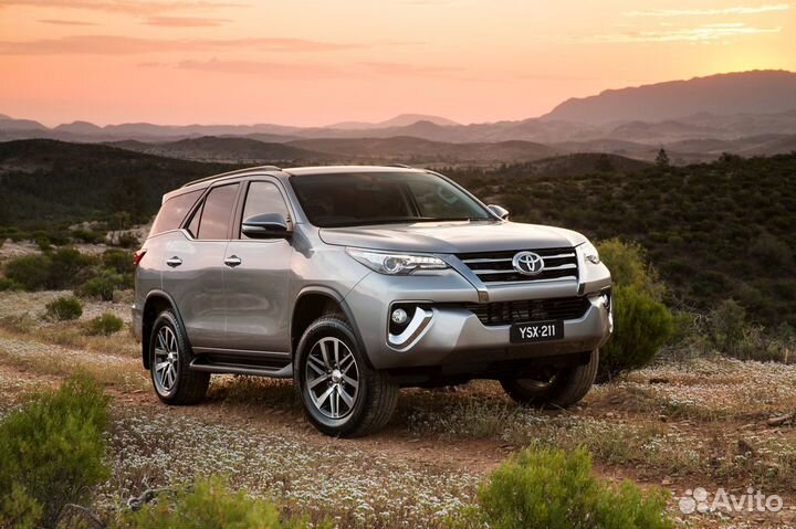 Новые диски R18 на Toyota Fortuner