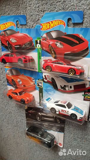 Hot wheels porsche 5 шт