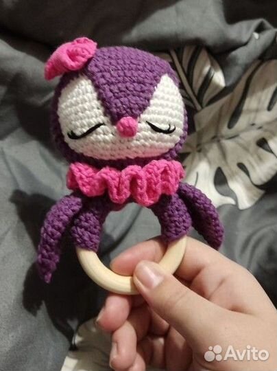 Вязаные игрушки ручной работы