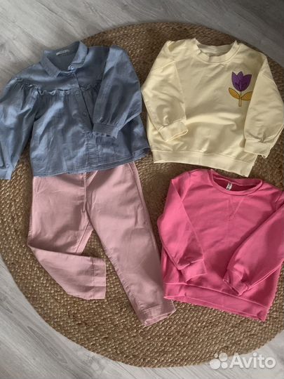 Вещи пакетом на девочку 92 98