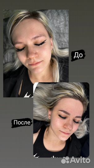 Перманентный макияж бровей