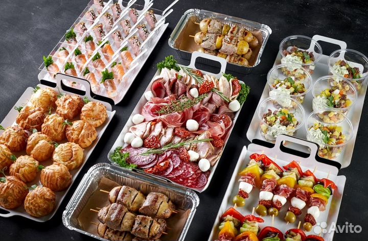 Сеты наборы еды на Свадьбу готовые наборы