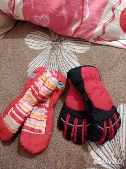 Перчатки зимние детские