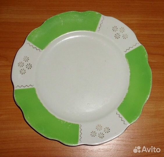 Тарелка мелкая 20 см Коростень СССР - 2 шт