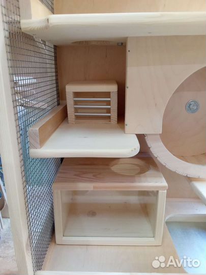 Витрина - Клетка для шиншилл