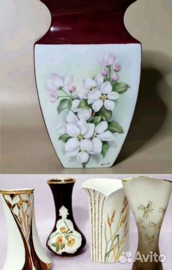 Ваза Германия Винтаж фарфор