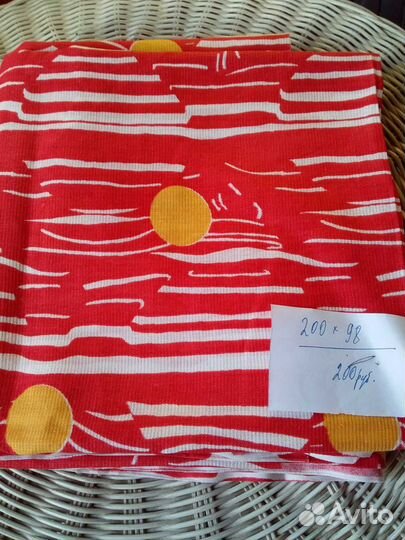 Отрезы тканей СССР суперкачество и сохранность