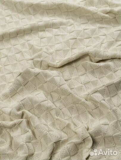 Плед вязаный 110х90