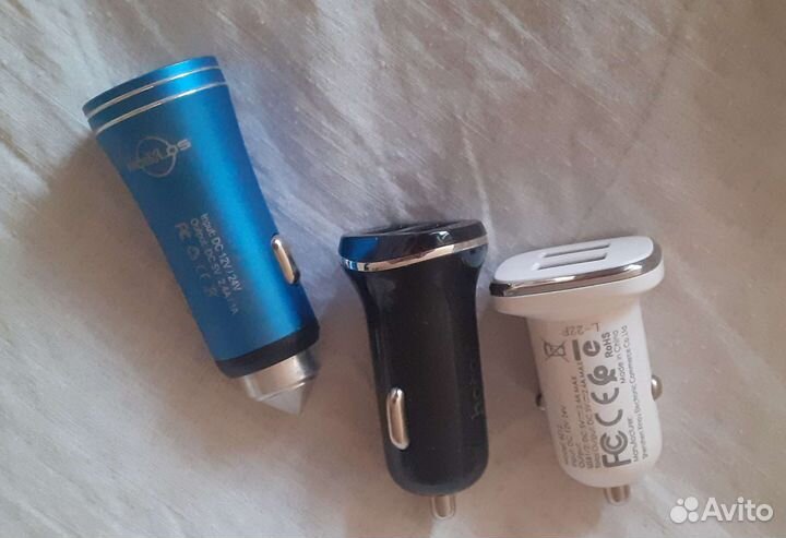 Зарядка Адаптер usb юсби есть через прикуриватель