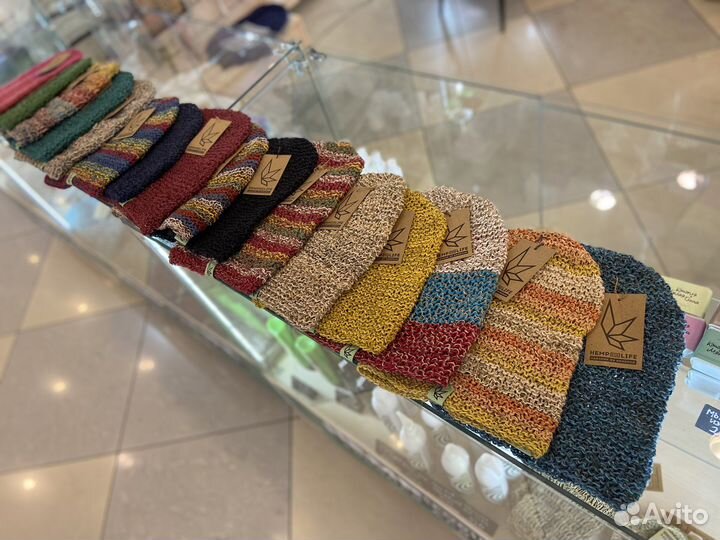 Шапки из конопли