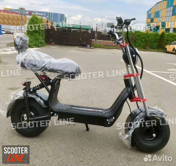 Электроскутер CityCoco Wolong C3 Pro