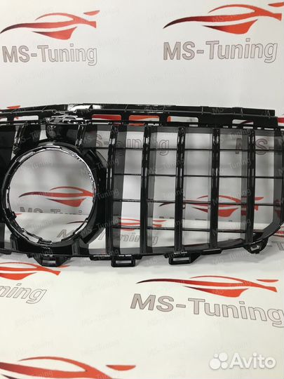 Решетка GT Mercedes E W213 черная