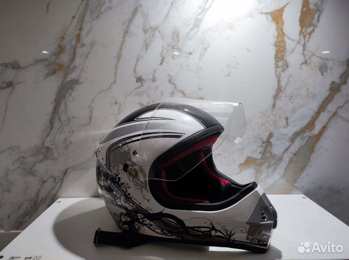 Шлем мото кроссовый