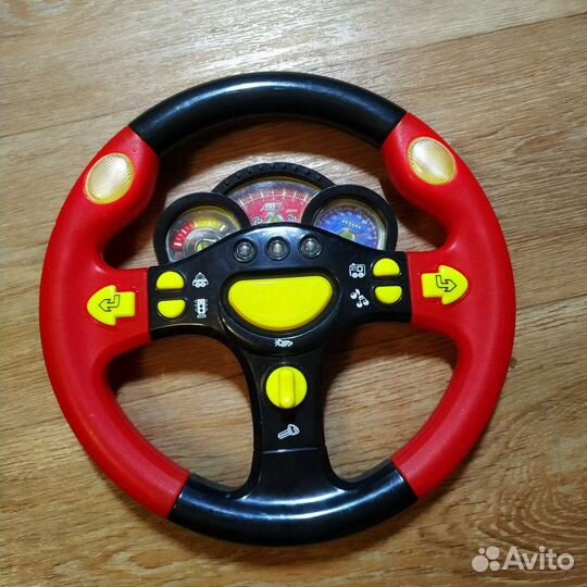 Руль музыкальный игровой