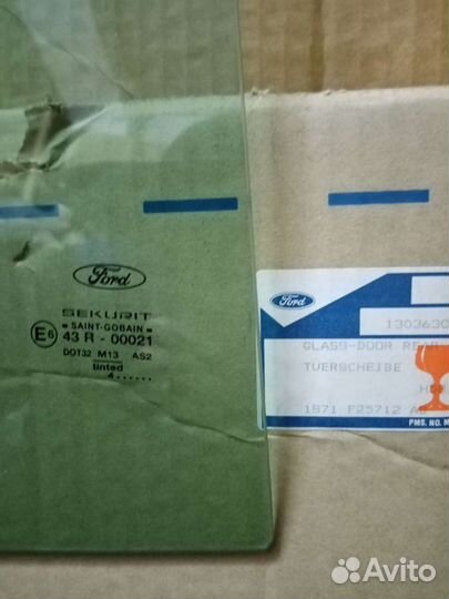 Стекло двери задней правой Ford Mondeo 3