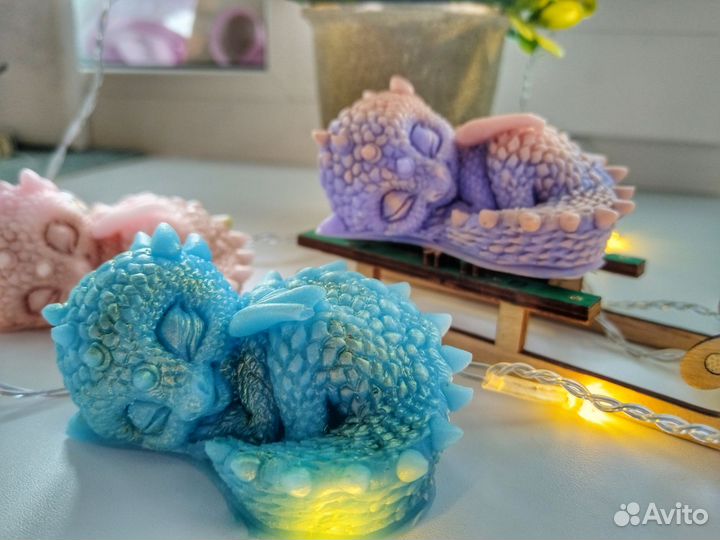 Дракон из мыла символ 2024