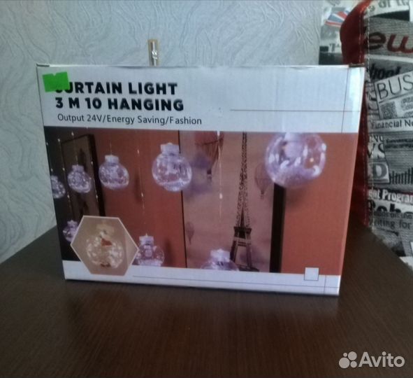 Гирлянда новогодняя на окно