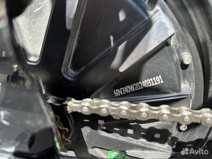 Электровелосипед 500Вт АКБ 60v/21ah