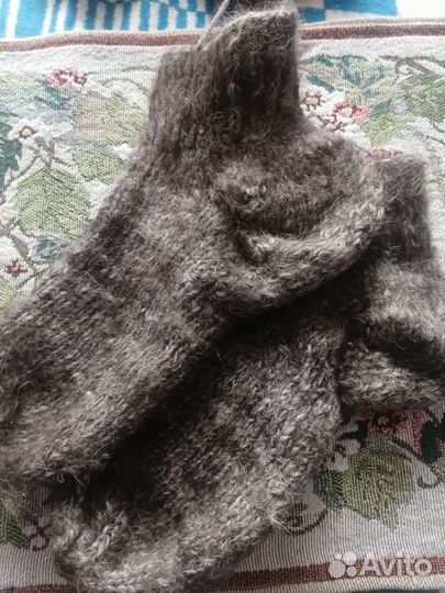 Рукавицы и носки из собачей шерсти