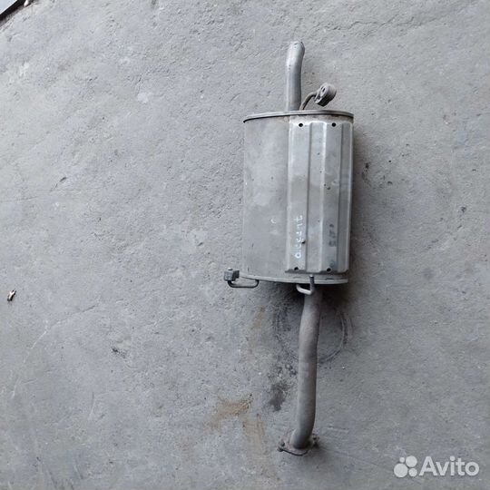 Глушитель hyundai accent задняя часть