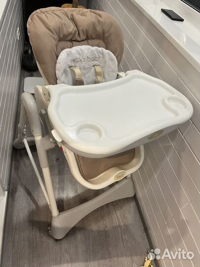 Стульчик для кормления happy baby classic
