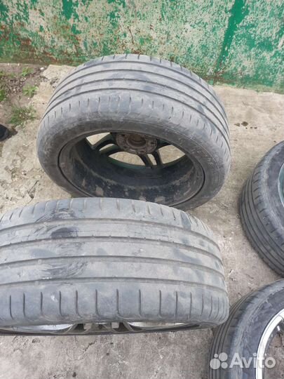 Кованные диски с резиной