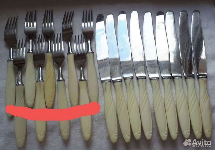 Стол. приборы СССР нерж