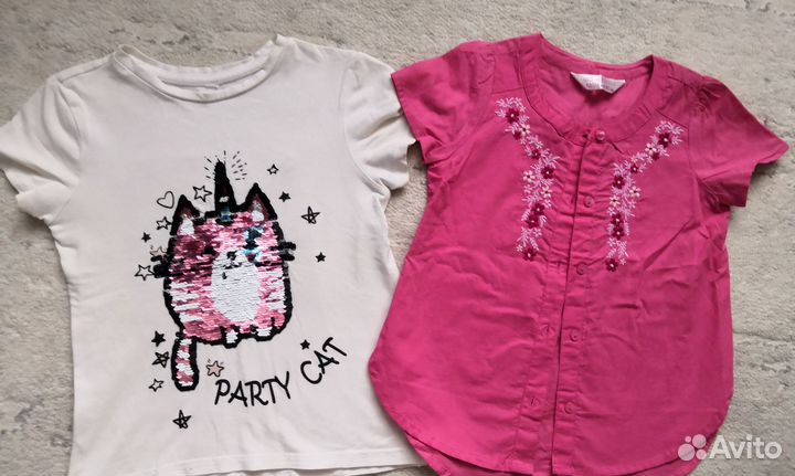 Вещи пакетом для девочки 86 92