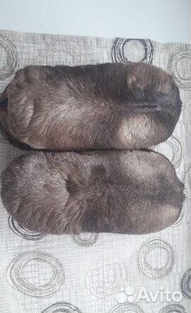 Тапочки оленьи, домашние детские 30р-р