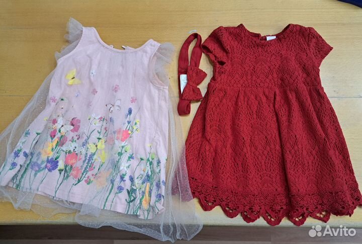 Платье для девочки 86 размер