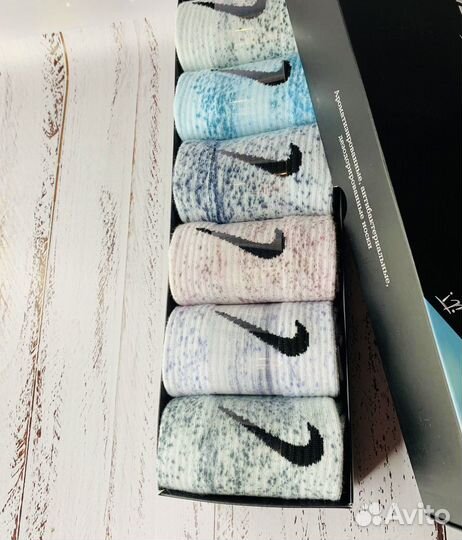 Носки Nike Tye-Dye мужские в коробке