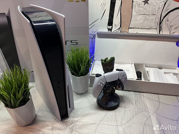Sony PlayStation 5 на гарантии днс + 700игр