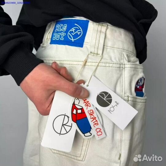 Джинсы Polar Big Boy широкие унисекс (Арт.66350)