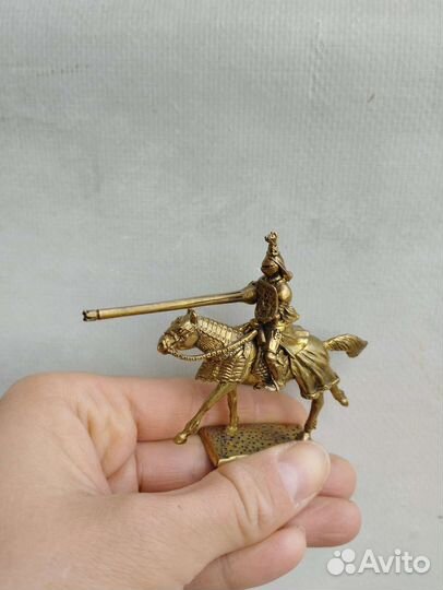 Всадник бронза литьё авторская работа