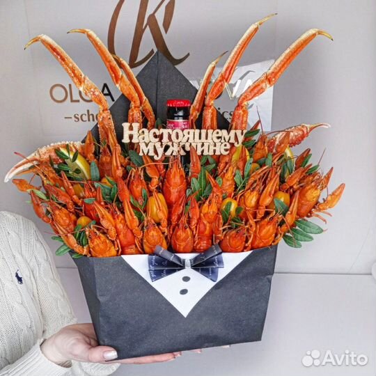 Съедобные букеты для мужчин