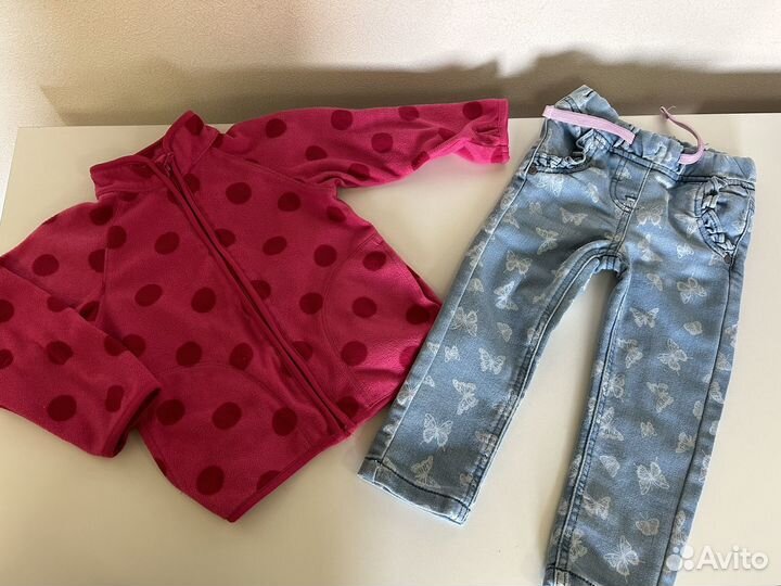 Пакет вещей на девочку 92