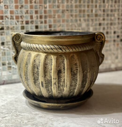 Горшок для цветов керамика