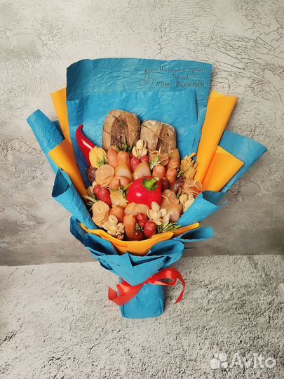 Мужские букеты съедобные