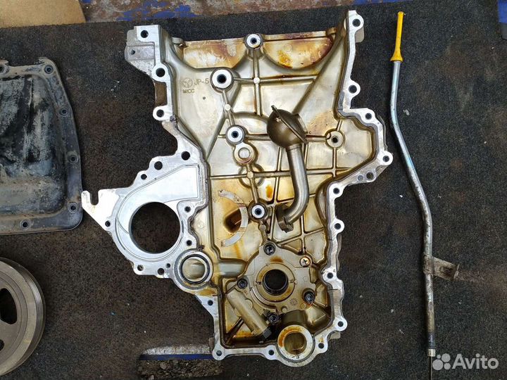Передняя крышка двигателя hyundai solaris 2 1.6 л