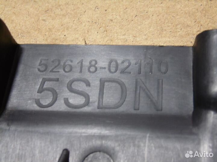 Защита переднего бампера Тойота Королла 180