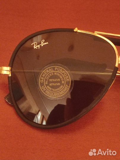 Мужские солнцезащитные очки Ray Ban (США) с чехлом