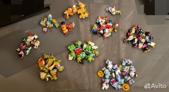 Игрушки Киндер 90х пакетами