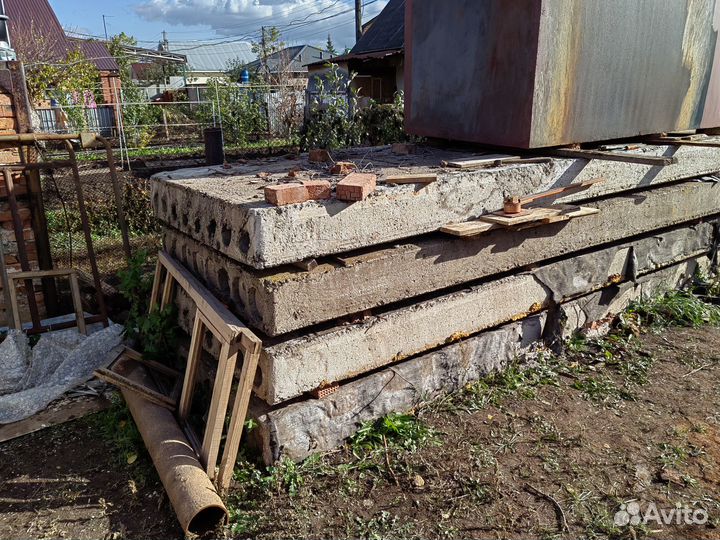 Плиты перекрытия бу