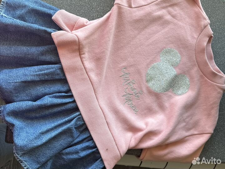 Вещи одежда на девочку пакетом