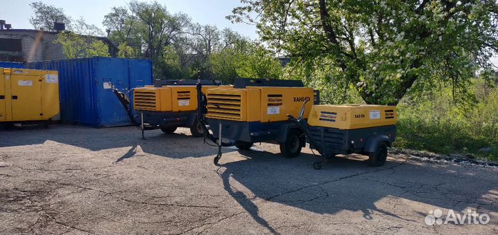 Аренда компрессора дизельного, 5-12 м3, 7-12 бар